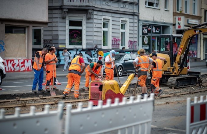 Travaux de construction